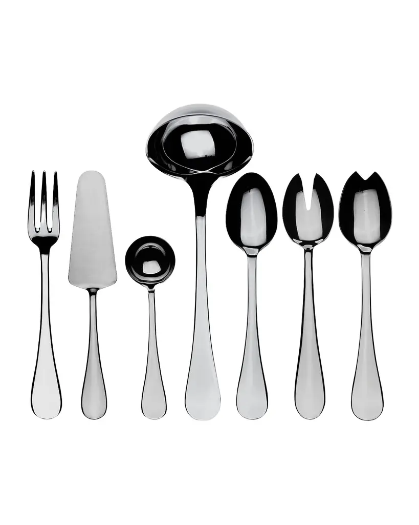 Mepra Brescia 7-Piece Full Serving Utensil Set