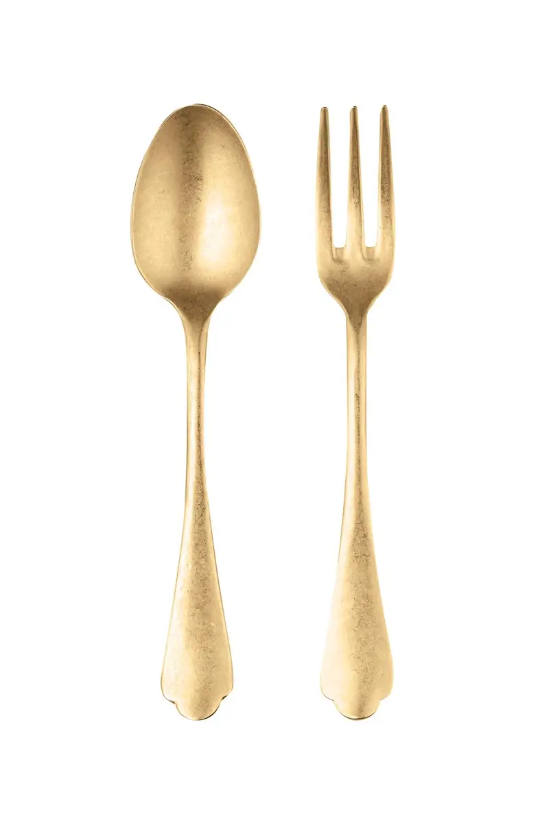 Mepra Dolce Vita Pewter Oro Serving Utensil Set | Thumbnail 3 Mepra Dolce Vita Pewter Oro Serving Utensil Set | Thumbnail 3