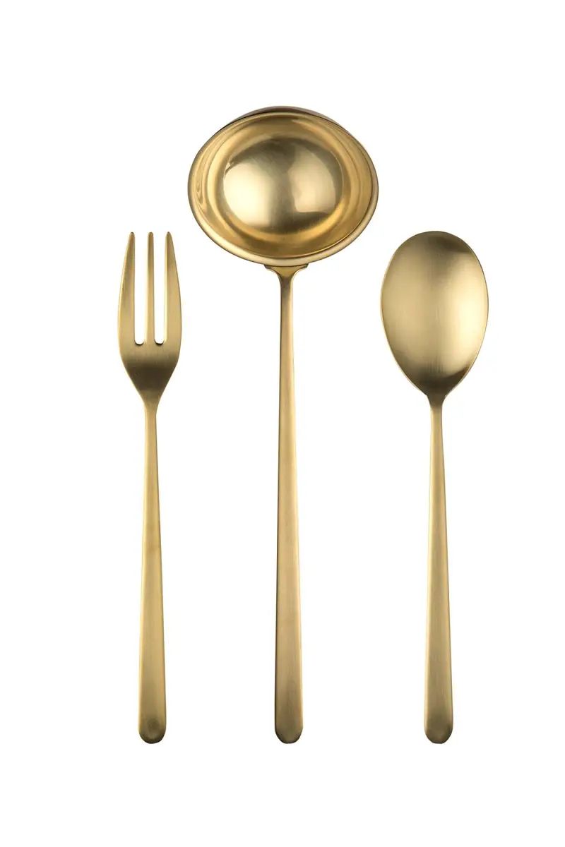 Mepra Linea Ice Oro 3-Piece Serving Set | Thumbnail 3 Mepra Linea Ice Oro 3-Piece Serving Set | Thumbnail 3