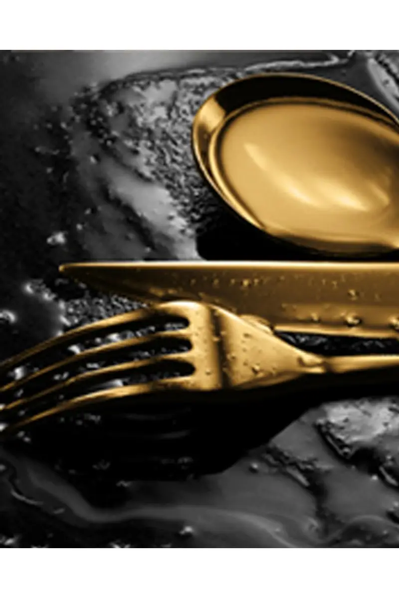 Mepra Linea Ice Oro 3-Piece Serving Set | Thumbnail 4 Mepra Linea Ice Oro 3-Piece Serving Set | Thumbnail 4