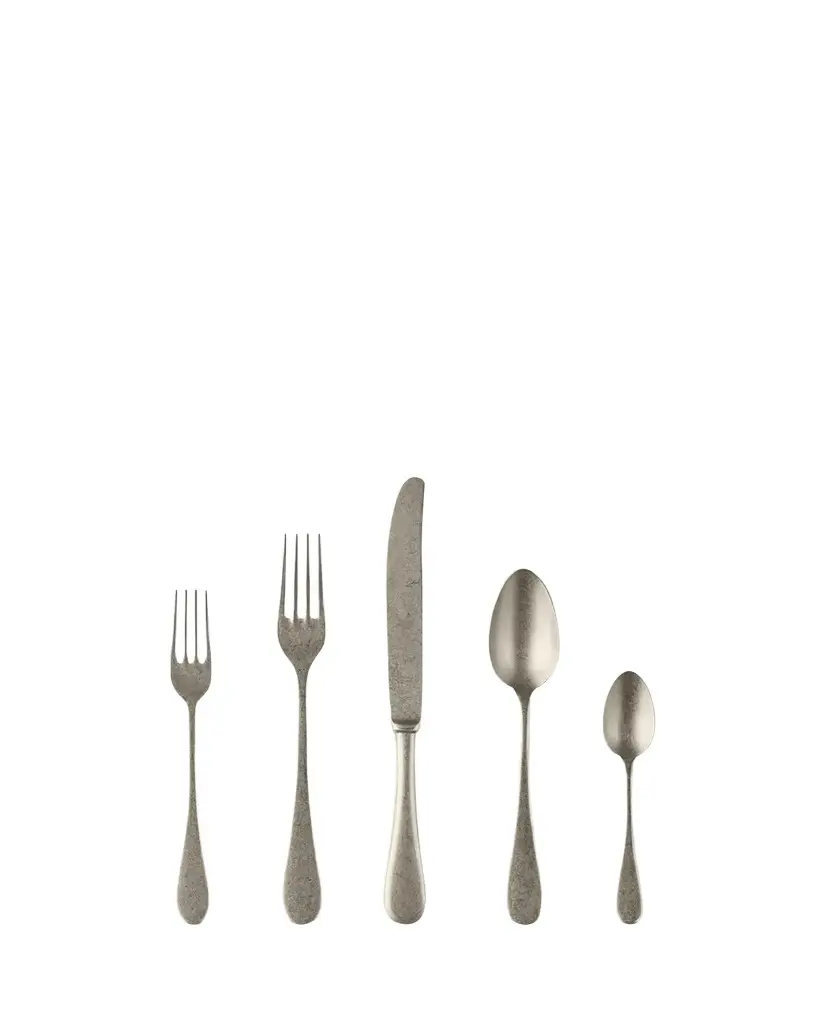 Mepra Vintage Champagne 5-Piece Flatware Setting