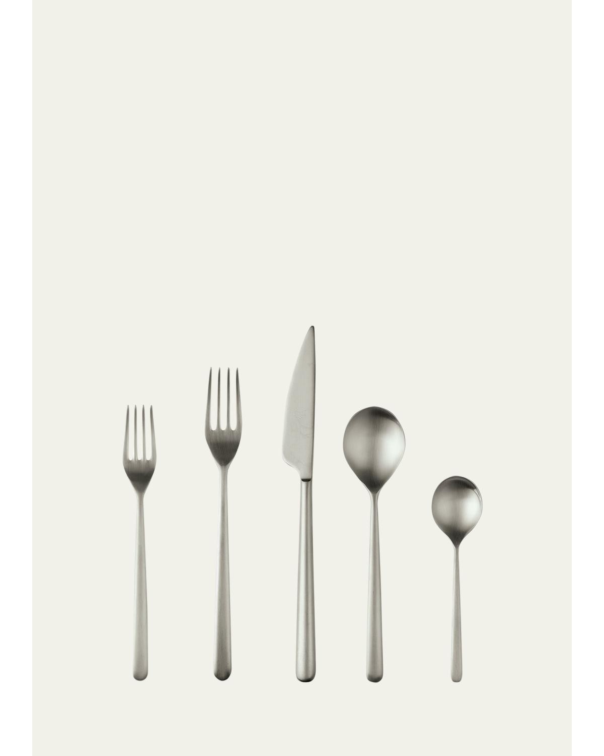 Mepra Linea Ice 5-Piece Flatware Set