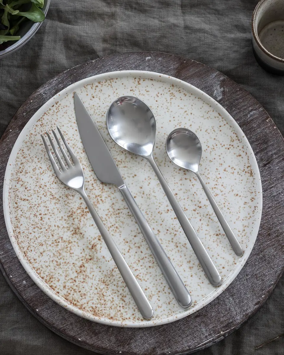 Mepra Linea Ice 7-Piece Full Flatware Serving Set | Thumbnail 2