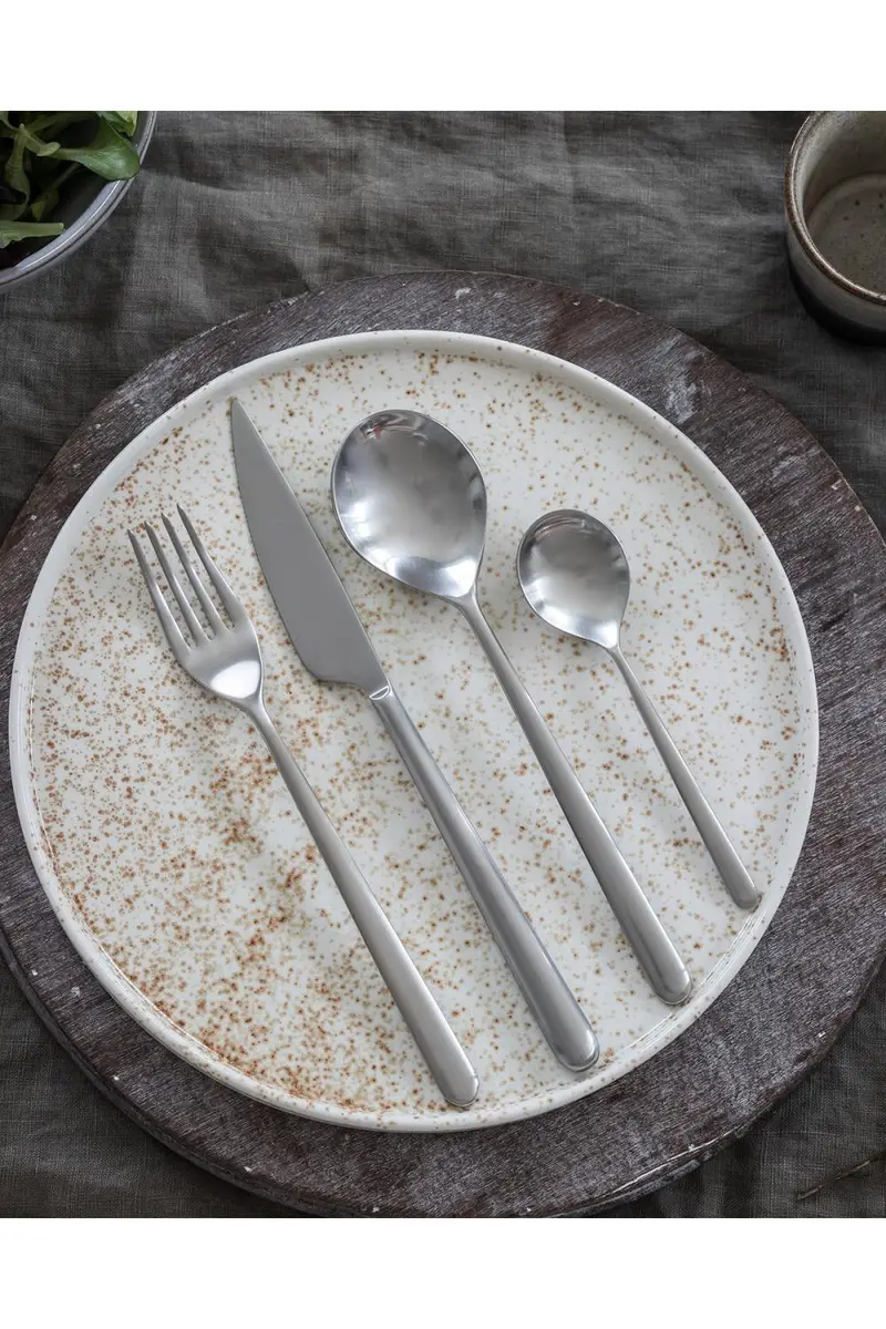 Mepra Linea Ice 7-Piece Full Flatware Serving Set | Thumbnail 4