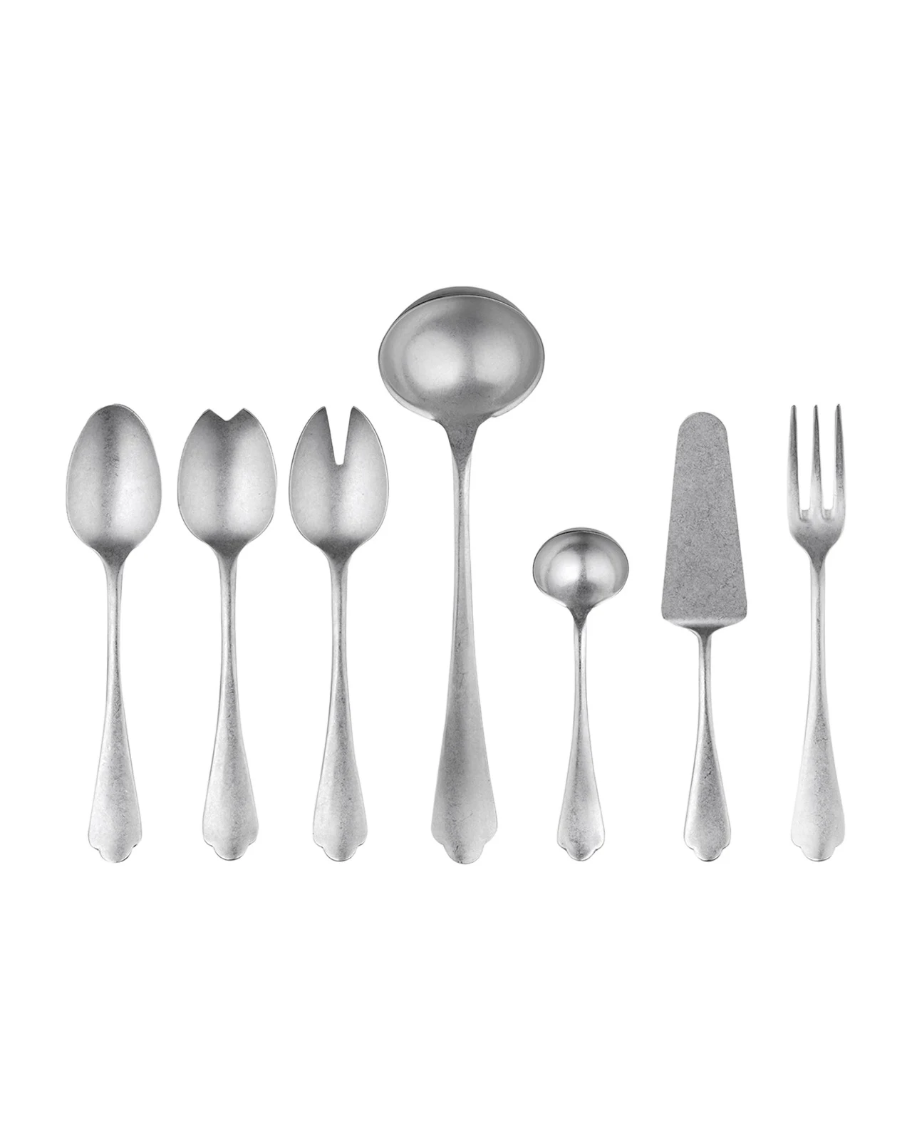 Mepra Dolce Vita Pewter 7-Piece Full Serving Set