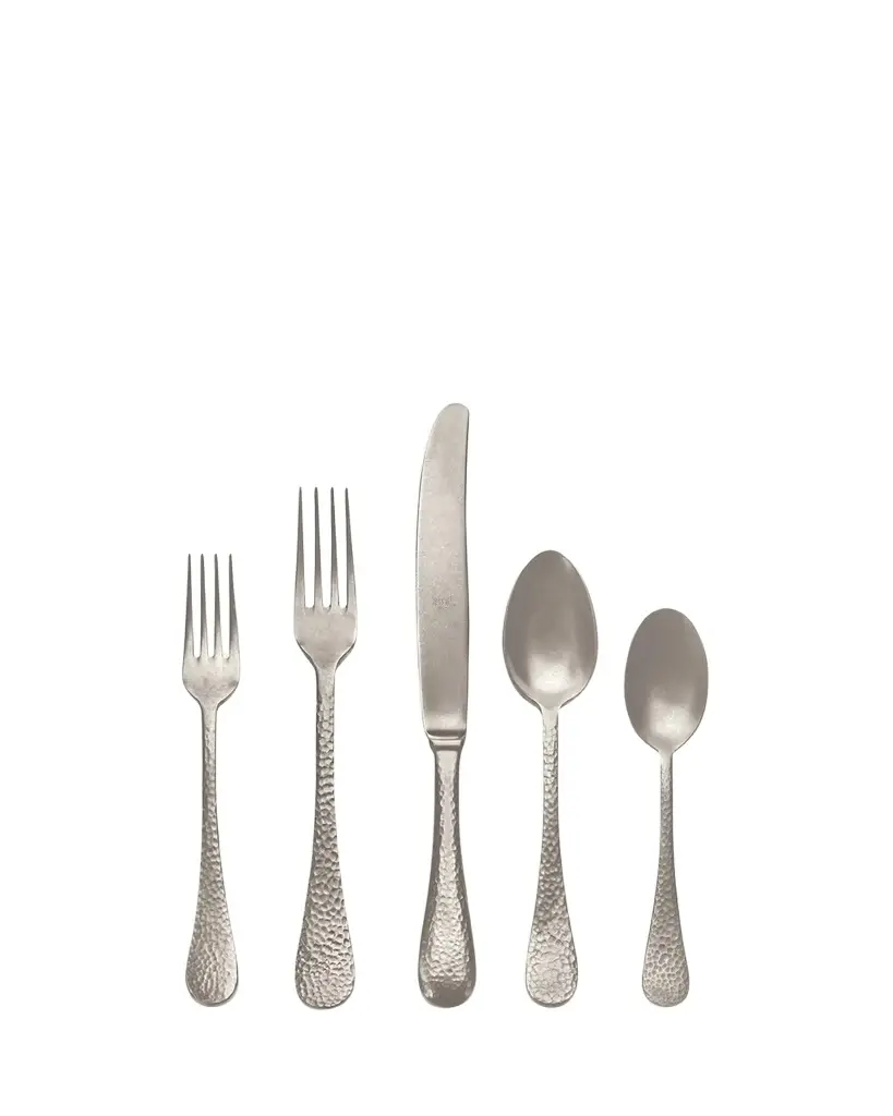 Mepra Epoque Pewter 5-Piece Flatware Set