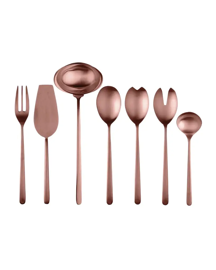 Mepra Linea Ice Bronze 7-Piece Server Set