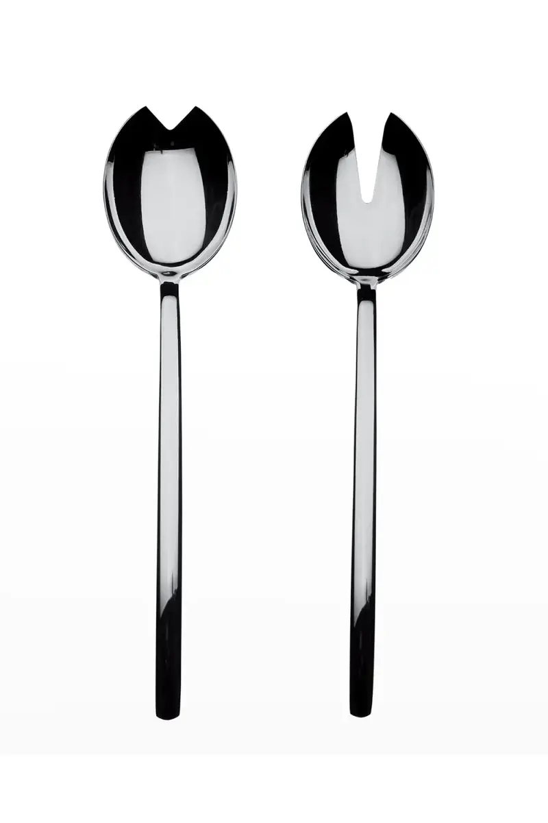 Mepra Two-Piece Duo Ice Oro Nero Salad Server Set | Thumbnail 2 Mepra Two-Piece Duo Ice Oro Nero Salad Server Set | Thumbnail 2