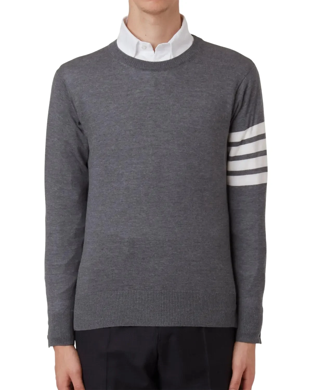 Thom Browne Men's 4-Bar Wool Sweater