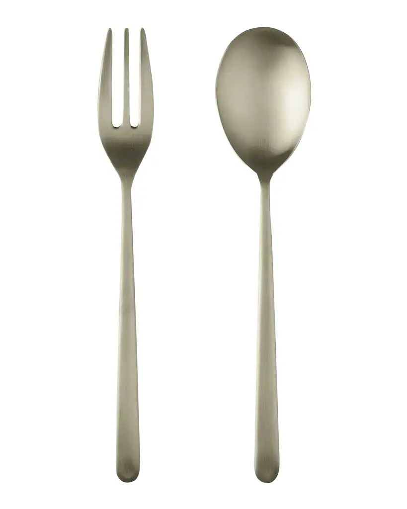 Mepra Linea Ice Champagne 2-Piece Serving Set