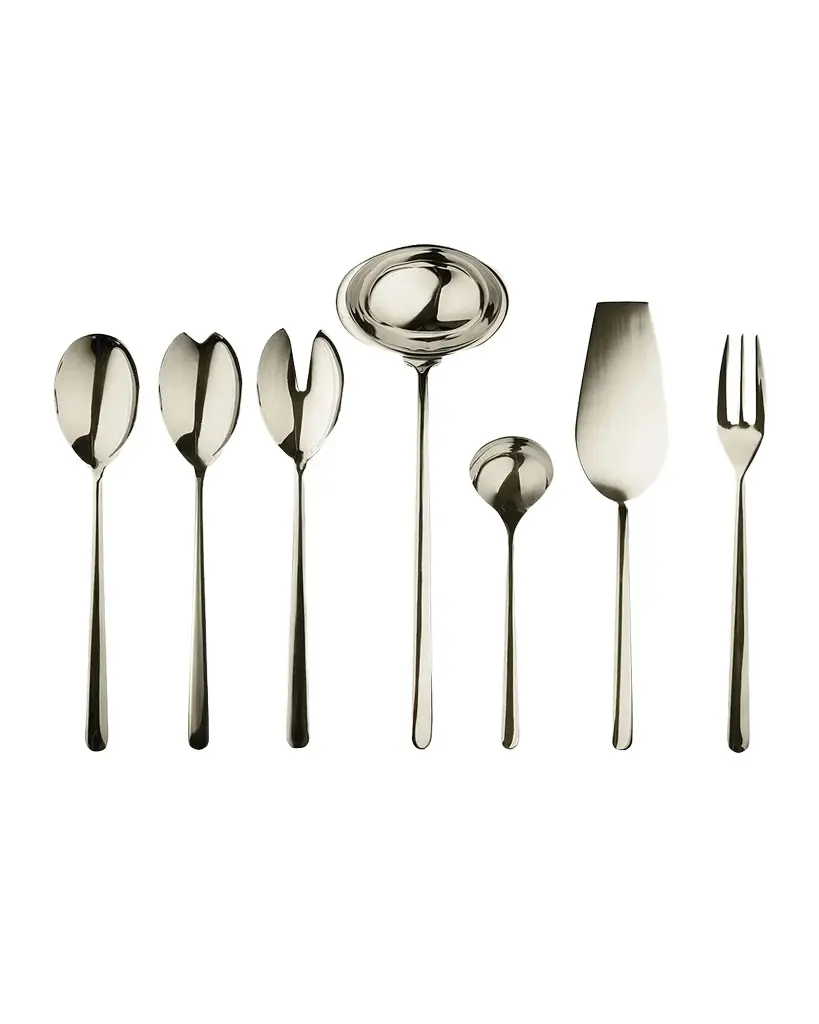 Mepra Linea Champagne 7-Piece Full Serving Set