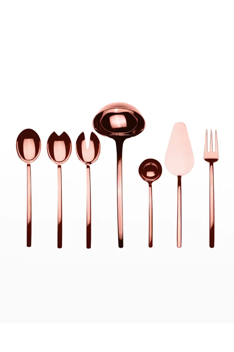 Mepra Bronze Due 7-Piece Full Serving Set | Thumbnail 2 Mepra Bronze Due 7-Piece Full Serving Set | Thumbnail 2