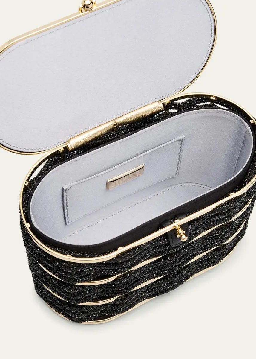 Judith Leiber Couture Willow Woven Crystal Basket Top-Handle Bag | Thumbnail 4 Judith Leiber Couture Willow Woven Crystal Basket Top-Handle Bag | Thumbnail 4