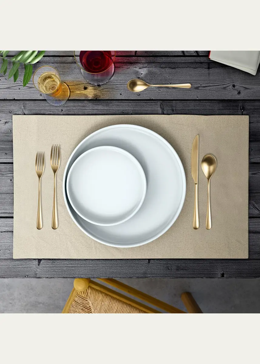 Mepra Neve Ice Gold 5-Piece Flatware Place Setting | Thumbnail 2