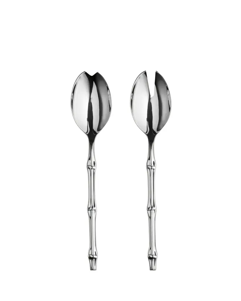 Mepra Bali 2-Piece Salad Serving Set, Mirror