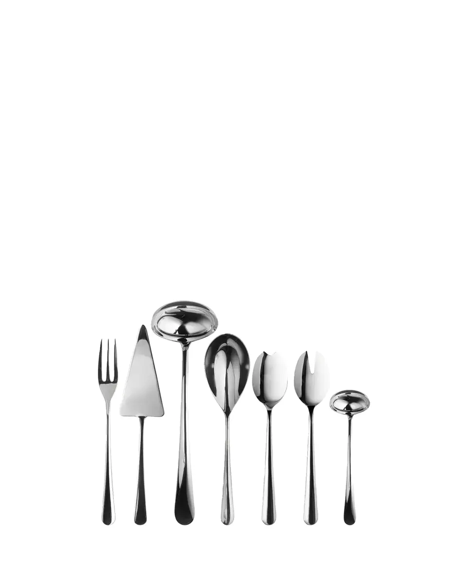 Mepra Neve 7-Piece Serving Set, Mirror | Thumbnail 2 Mepra Neve 7-Piece Serving Set, Mirror | Thumbnail 2