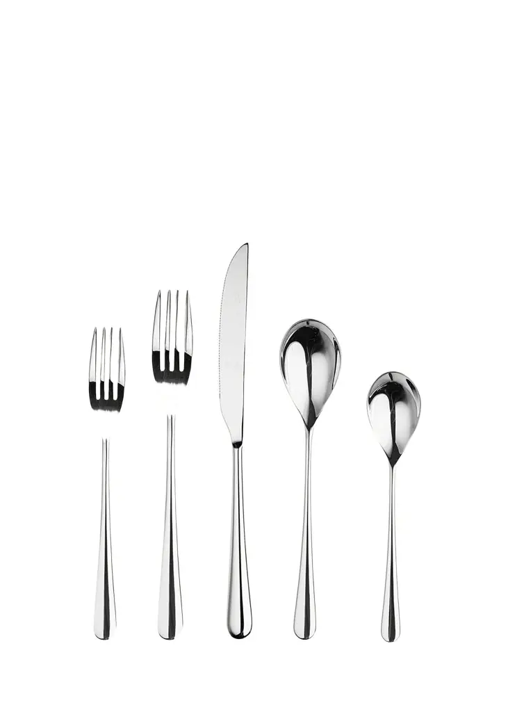 Mepra Neve Mirror 5-Piece Flatware Place Setting
