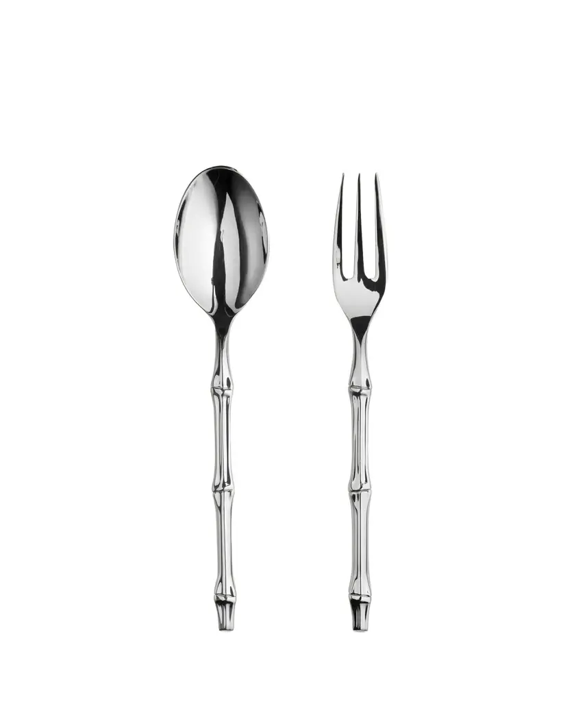 Bali 2-Piece Serving Set, Mirror Bali 2-Piece Serving Set, Mirror