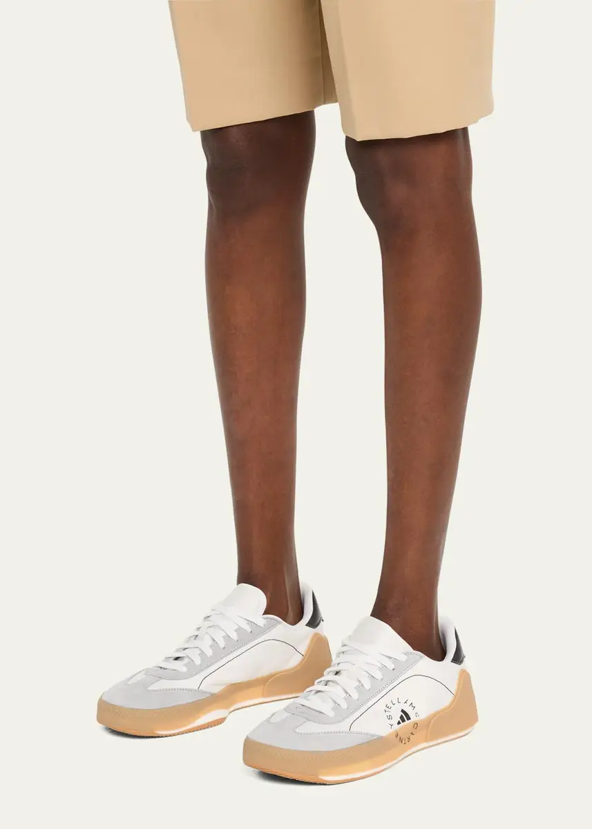 adidas by Stella McCartney Court Boost Lace-Up Sneakers | Thumbnail 2 adidas by Stella McCartney Court Boost Lace-Up Sneakers | Thumbnail 2