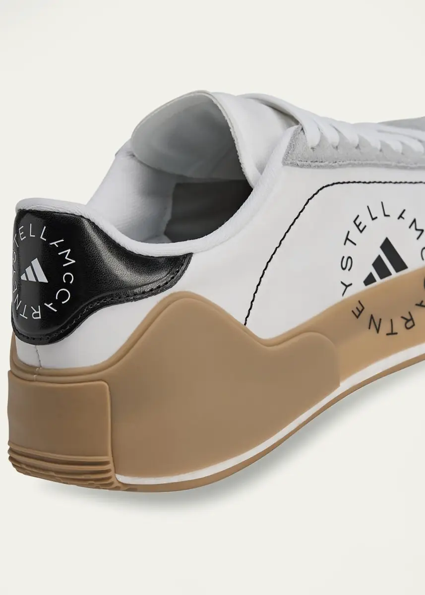 adidas by Stella McCartney Court Boost Lace-Up Sneakers | Thumbnail 4 adidas by Stella McCartney Court Boost Lace-Up Sneakers | Thumbnail 4