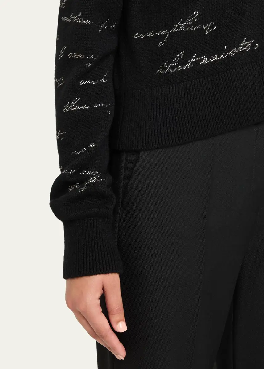 Libertine Body Language Embellished Crop Cardigan | Thumbnail 5