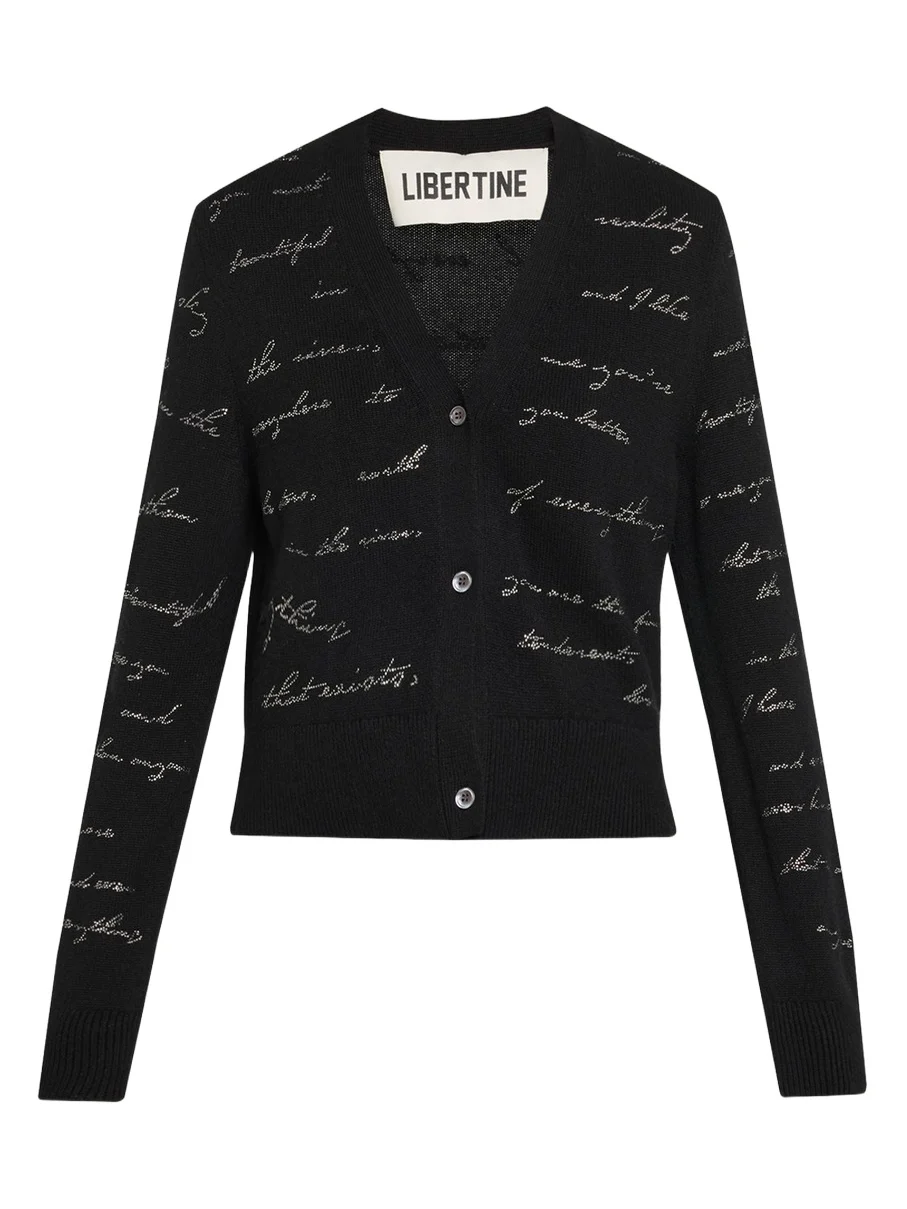 Body Language Embellished Crop Cardigan Body Language Embellished Crop Cardigan