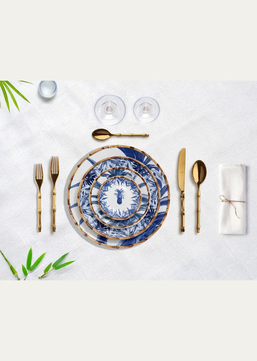 Mepra Bali Gold Mirror 5-Piece Flatware Place Setting | Thumbnail 2