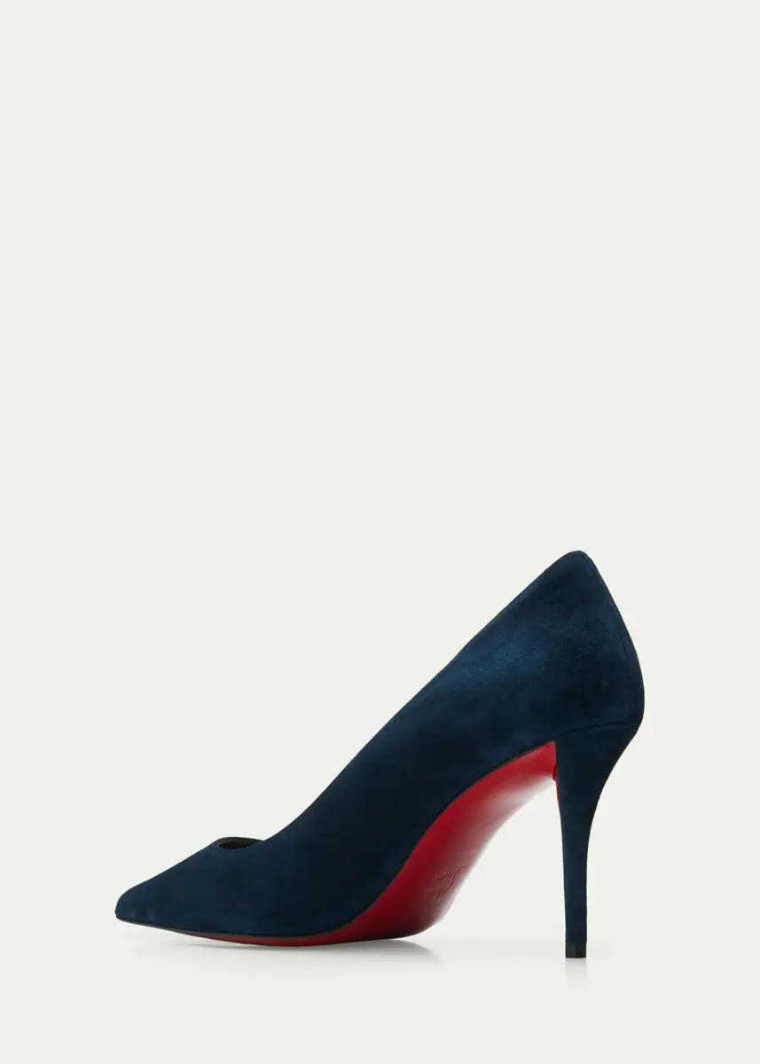Christian Louboutin 80mm Miss Z Suede Pumps | Thumbnail 2 Christian Louboutin 80mm Miss Z Suede Pumps | Thumbnail 2