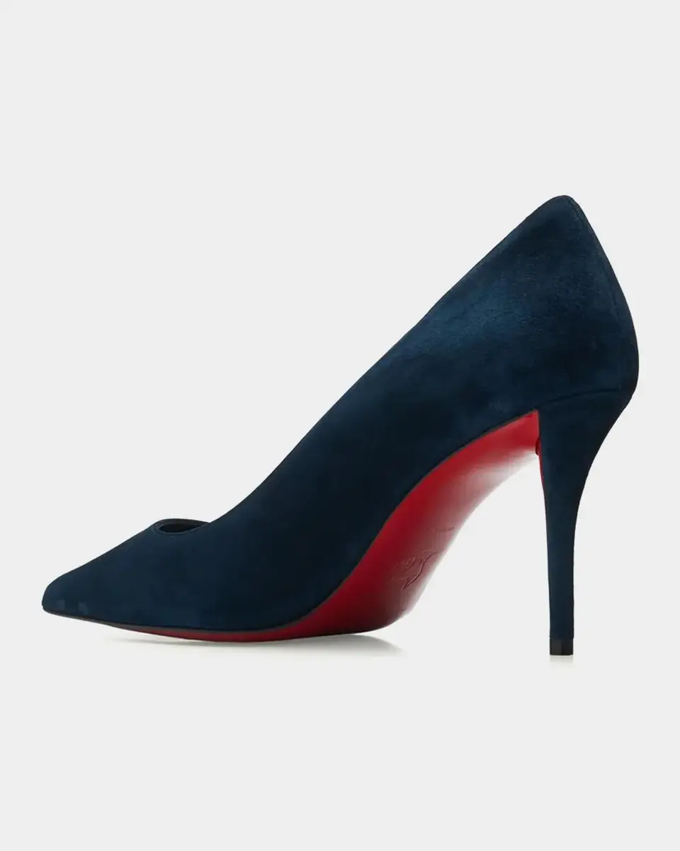 Christian Louboutin 80mm Miss Z Suede Pumps | Thumbnail 4 Christian Louboutin 80mm Miss Z Suede Pumps | Thumbnail 4