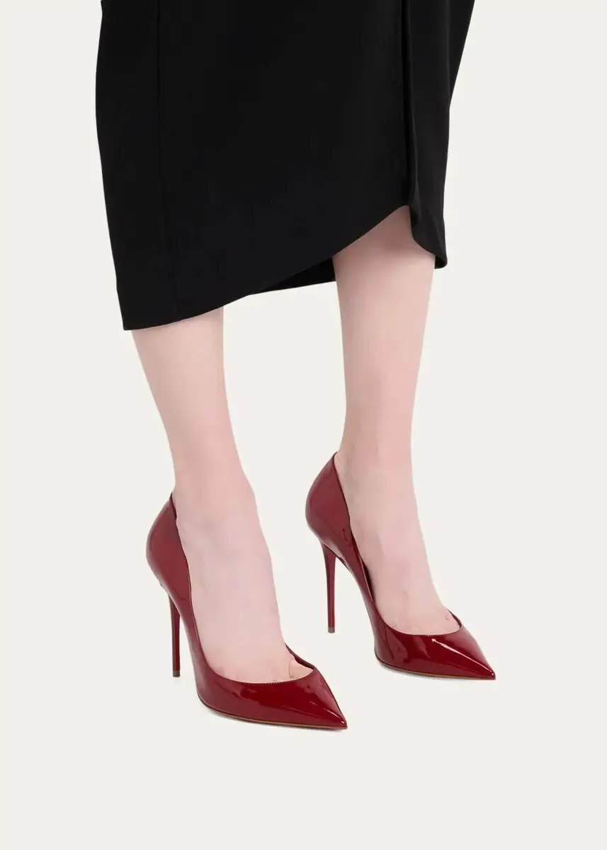 Christian Louboutin 100m La Pigalle Patent Leather Pumps | Thumbnail 2 Christian Louboutin 100m La Pigalle Patent Leather Pumps | Thumbnail 2