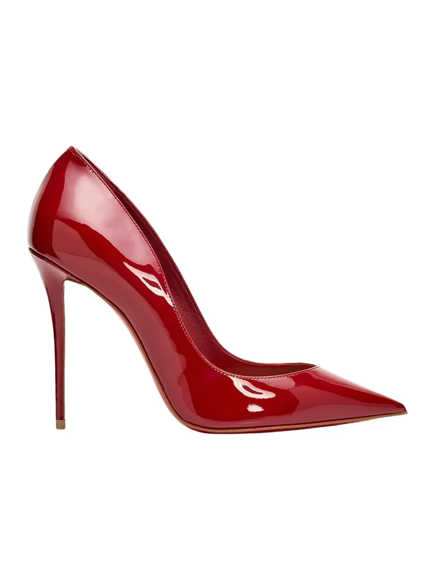 Christian Louboutin 100m La Pigalle Patent Leather Pumps