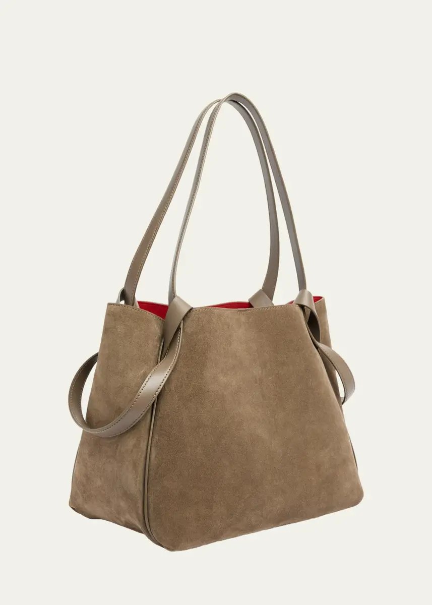 Christian Louboutin Bettina Small Suede Tote Bag | Thumbnail 2