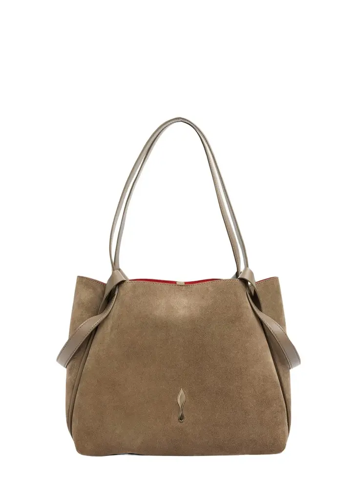 Christian Louboutin Bettina Small Suede Tote Bag