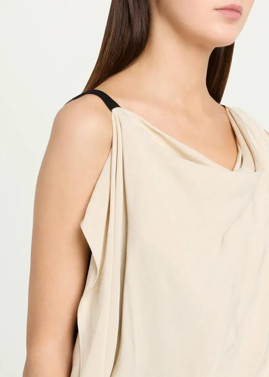 Diotima Aleatorio Draped Asymmetric Top | Thumbnail 5