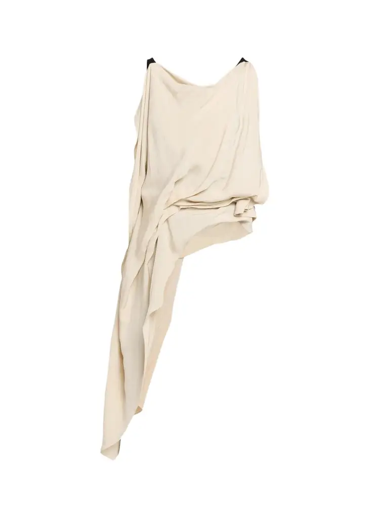Diotima Aleatorio Draped Asymmetric Top