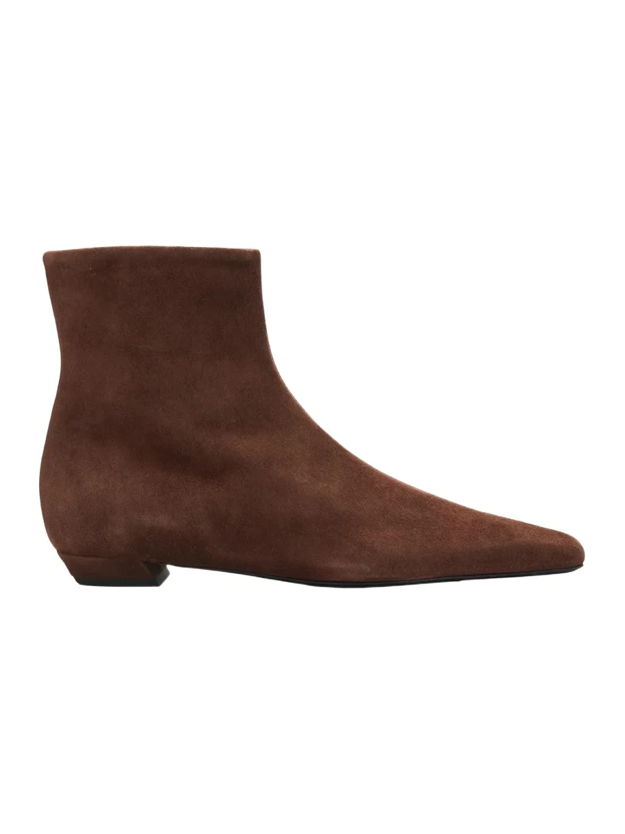 Trap Suede Zip Booties Trap Suede Zip Booties
