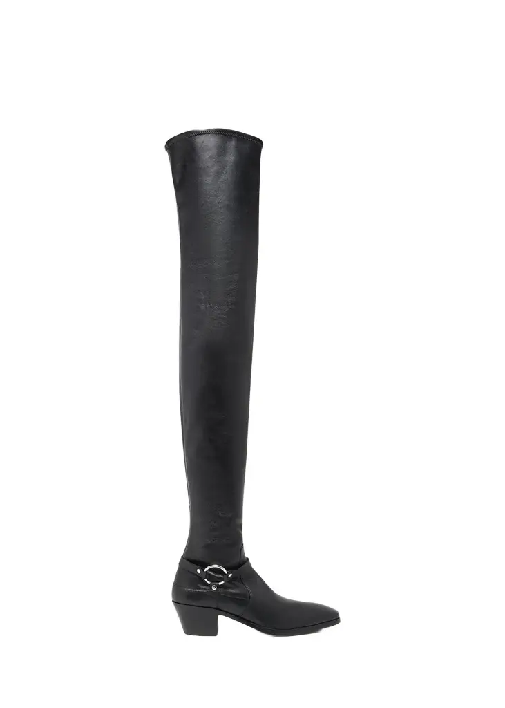 ORA 45MM Leather Over-The-Knee Boots