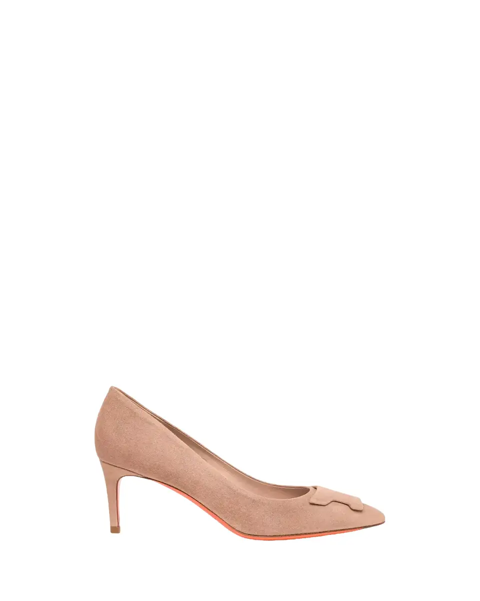 Santoni Sibille 85mm Suede Pumps | Thumbnail 2 Santoni Sibille 85mm Suede Pumps | Thumbnail 2