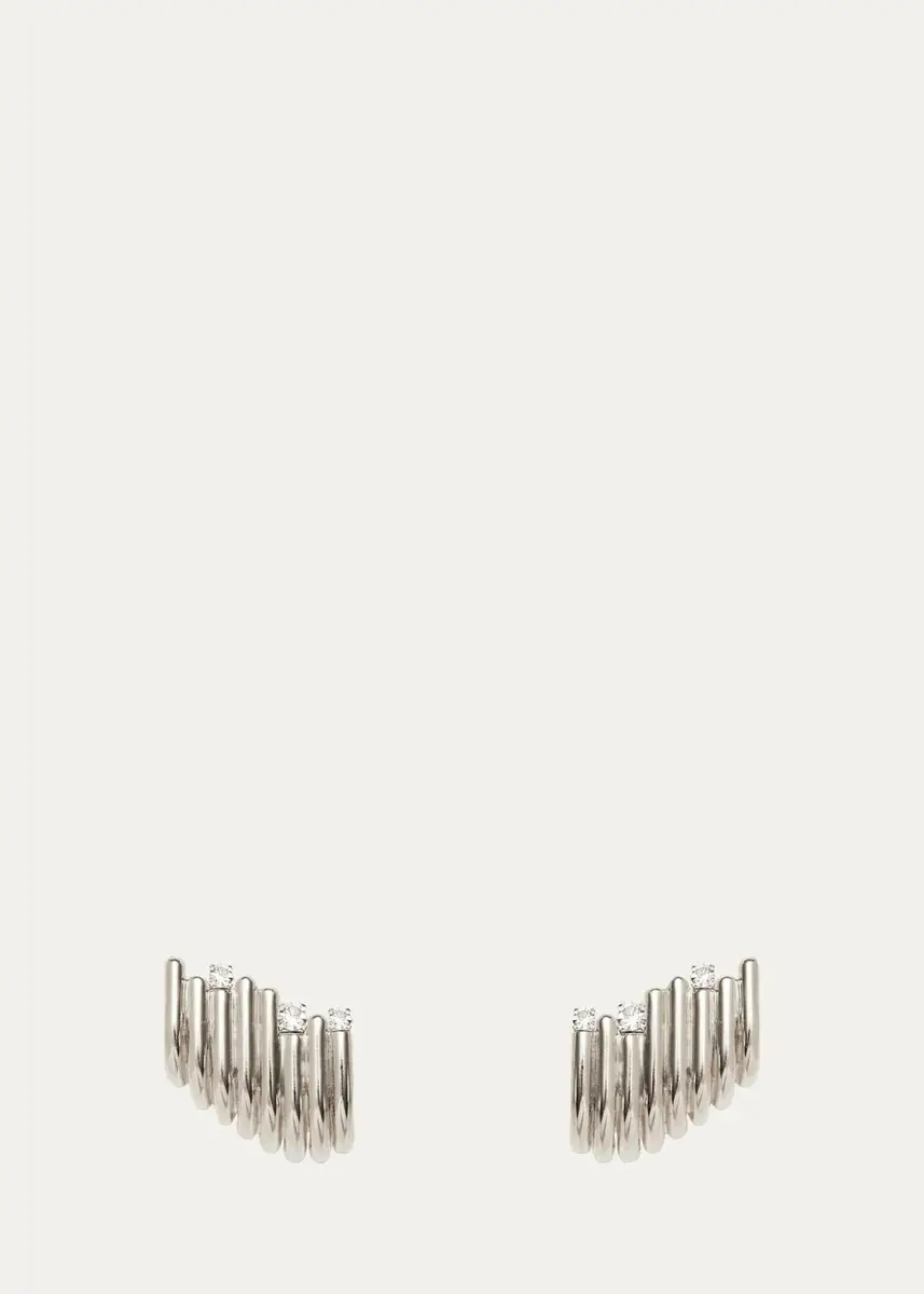 Lady Grey Crystal Strata Earrings | Thumbnail 3 Lady Grey Crystal Strata Earrings | Thumbnail 3