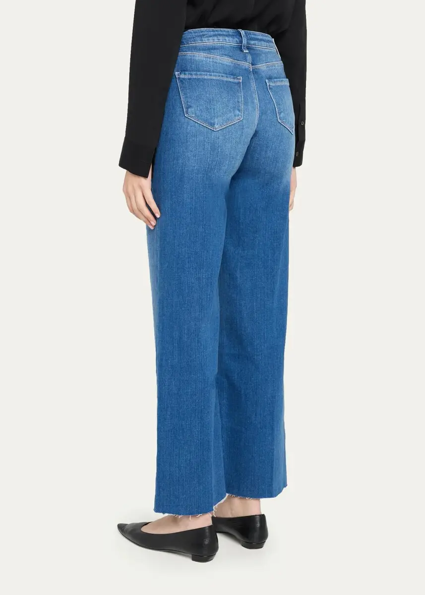 L'Agence Petite Scottie High-Rise Wide-Leg Jeans | Thumbnail 3 L'Agence Petite Scottie High-Rise Wide-Leg Jeans | Thumbnail 3