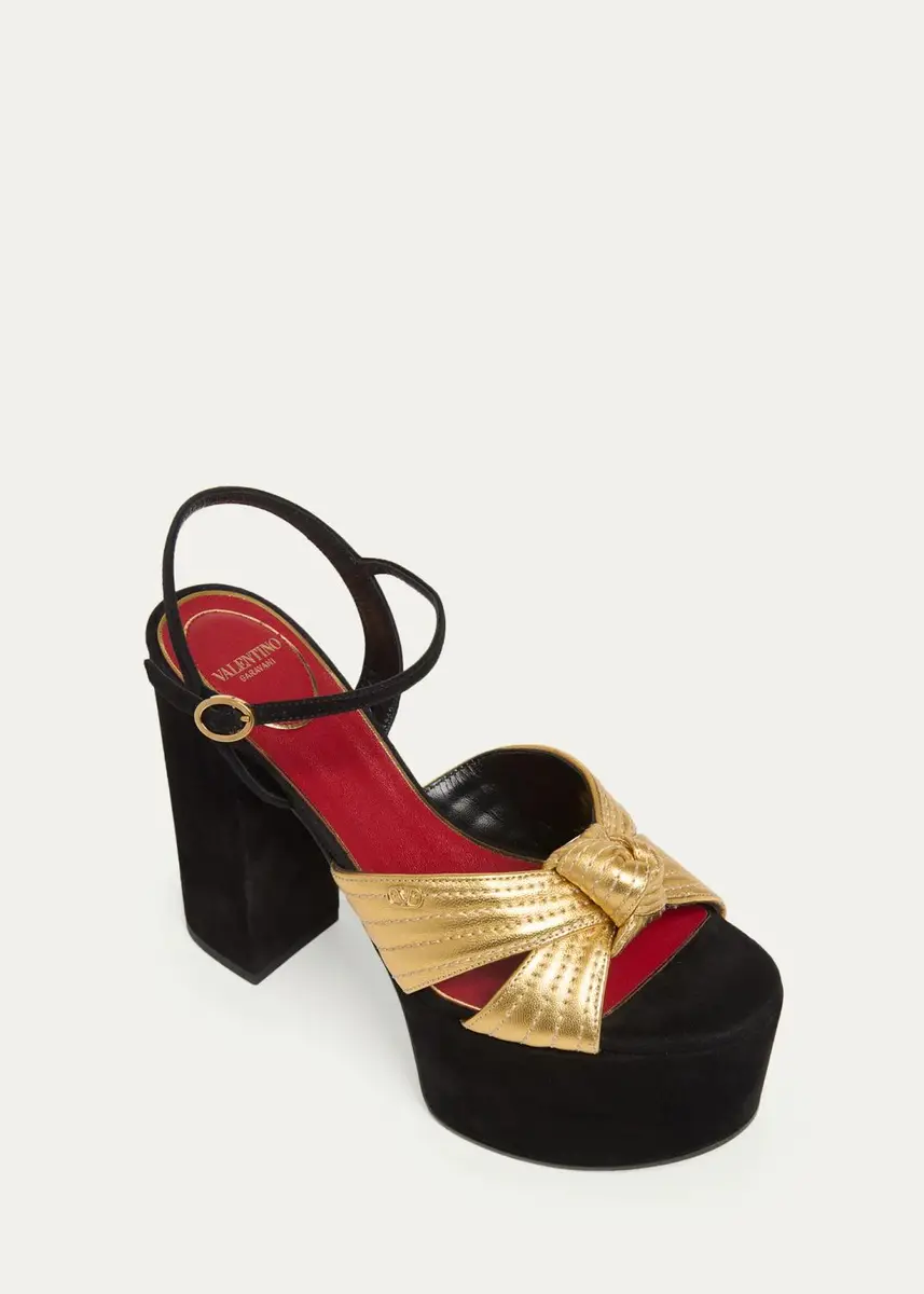 Valentino Garavani 125mm Crasher Platform Sandals | Thumbnail 5