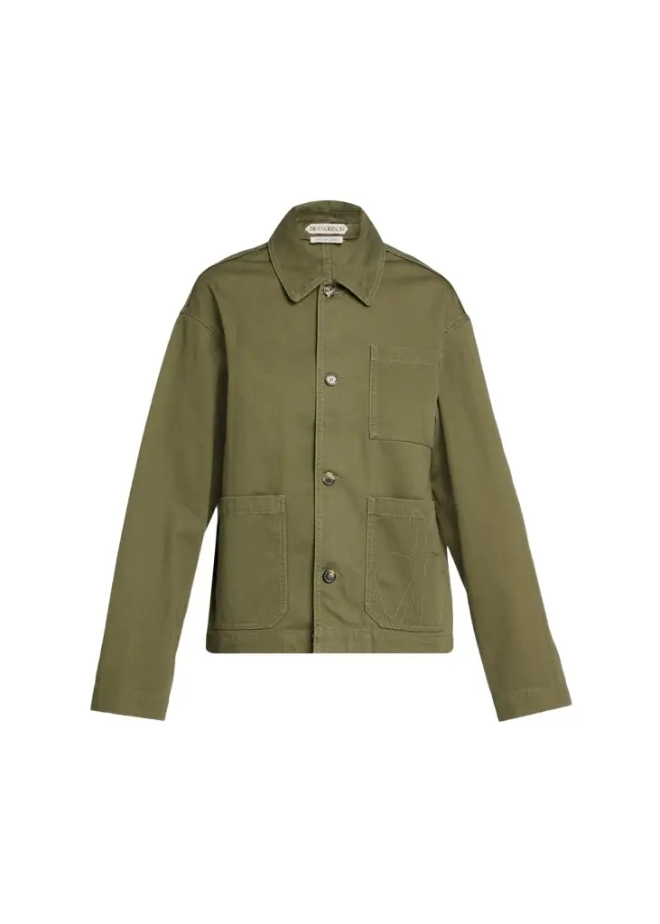 JW Anderson Patch-Pocket Cotton Jacket