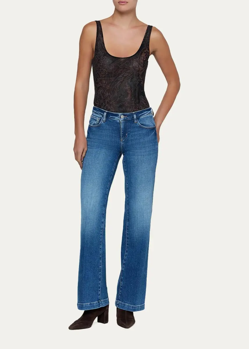 L'Agence Kalea Scoop-Neck Bodysuit | Thumbnail 2 L'Agence Kalea Scoop-Neck Bodysuit | Thumbnail 2