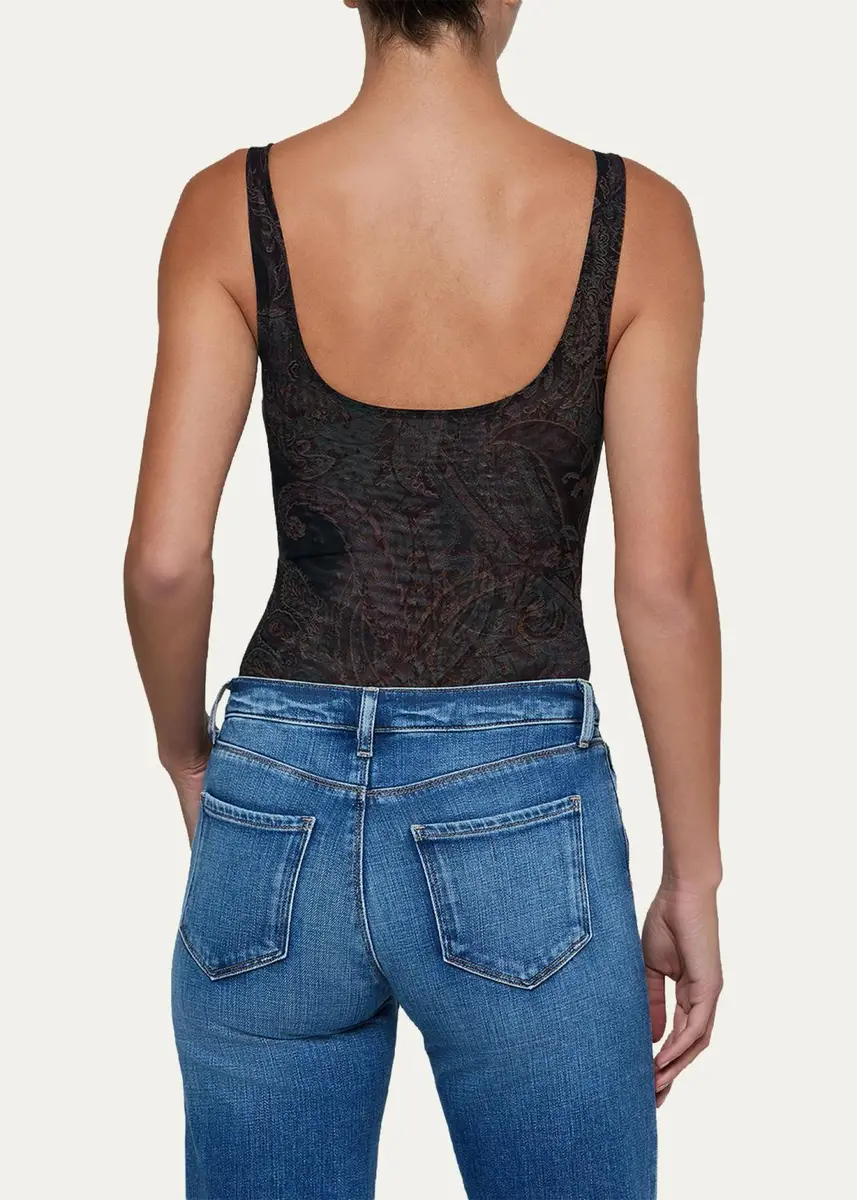 L'Agence Kalea Scoop-Neck Bodysuit | Thumbnail 3 L'Agence Kalea Scoop-Neck Bodysuit | Thumbnail 3