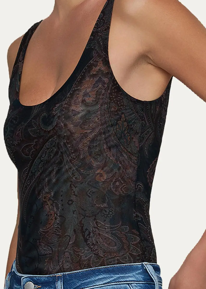 L'Agence Kalea Scoop-Neck Bodysuit | Thumbnail 5 L'Agence Kalea Scoop-Neck Bodysuit | Thumbnail 5