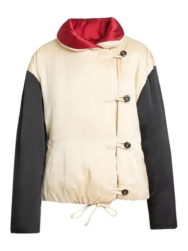 Bleza Colorblock Silk Reversible Jacket