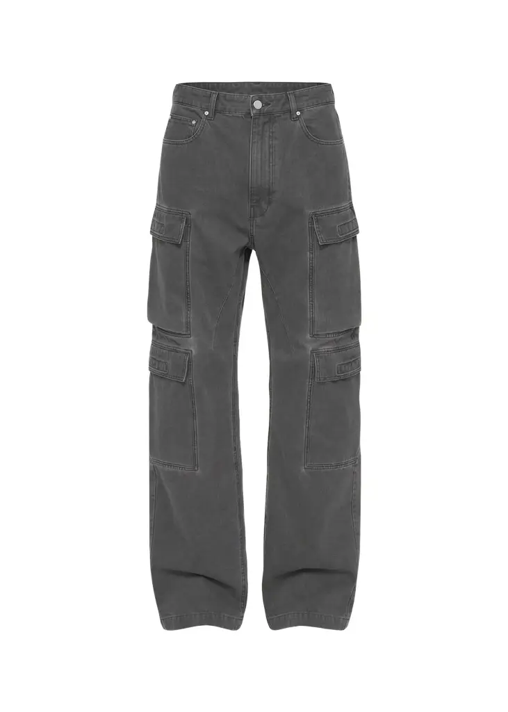 Men's Denim Cargo Jeans