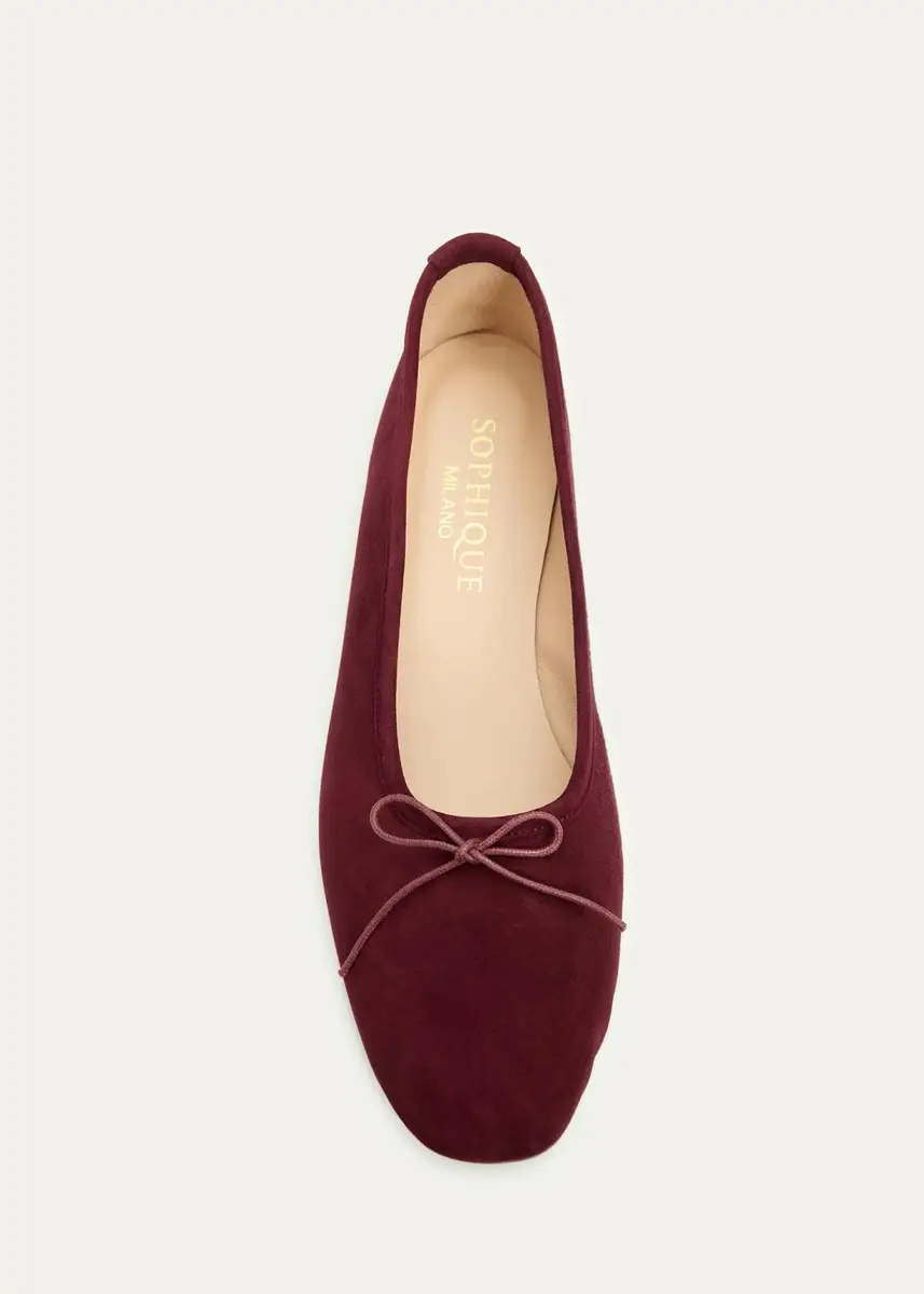 SOPHIQUE Scala Suede Ballerina Flats | Thumbnail 5