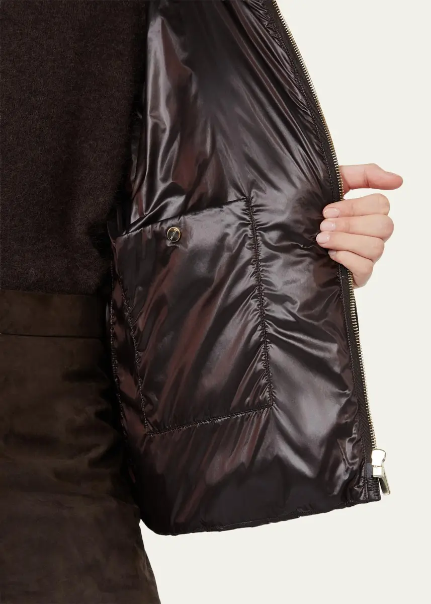 Max Mara The Cube Hooded Down Jacket | Thumbnail 5 Max Mara The Cube Hooded Down Jacket | Thumbnail 5