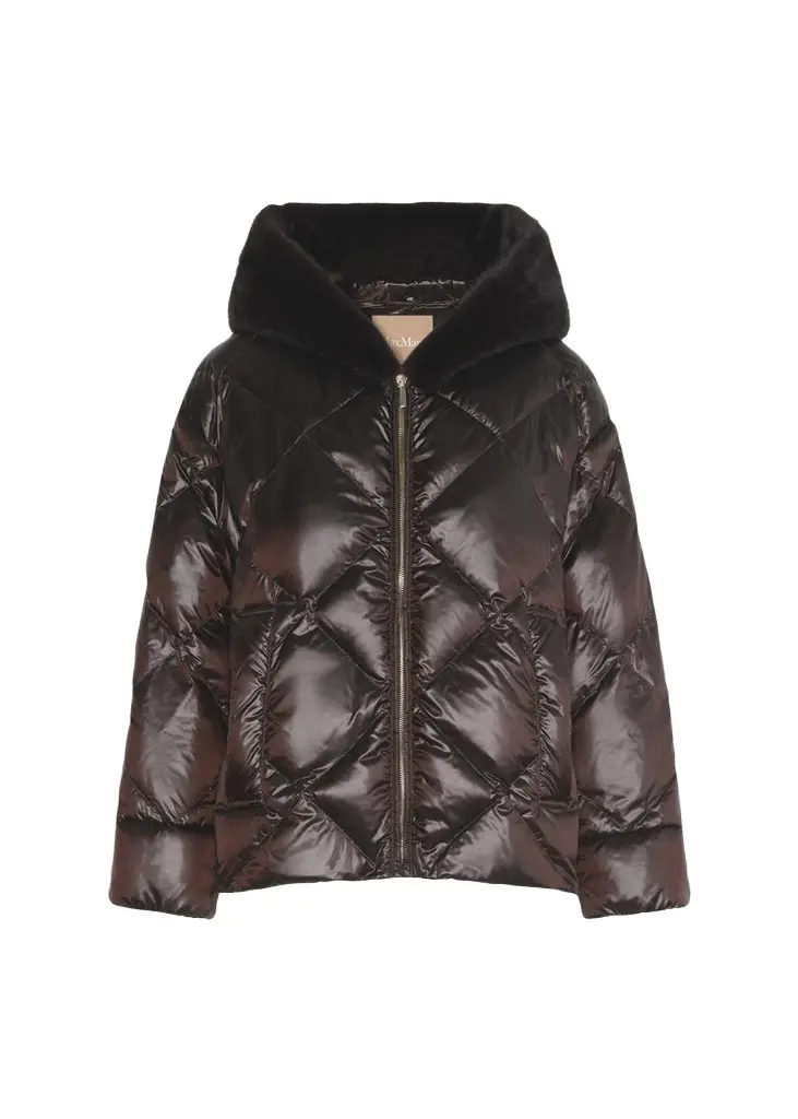 Max Mara The Cube Hooded Down Jacket